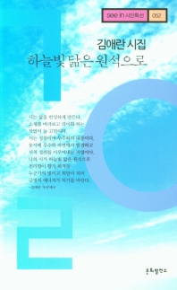 하늘빛 닮은 원석으로 : 김애란 시집 책표지