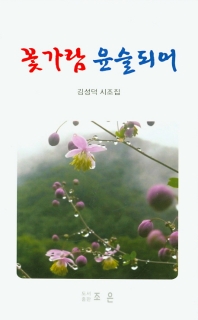 꽃가람 윤슬되어 : 김성덕 시조집 책표지