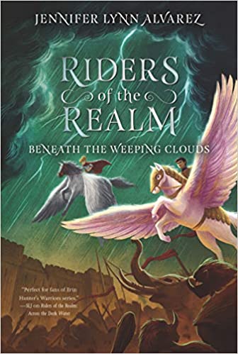 Riders of the realm. 3, Beneath the weeping clouds 책표지