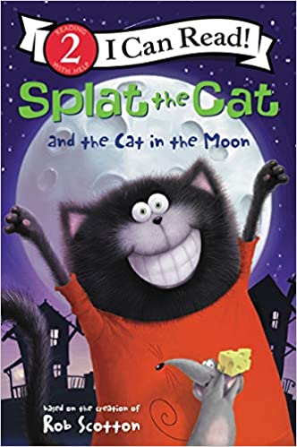 Splat the Cat and the cat in the moon 책표지
