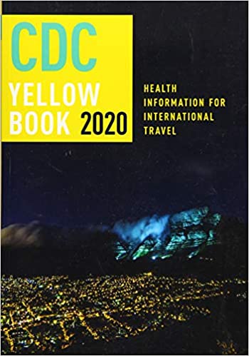 CDC yellow book 2020 : health information for international travel 책표지