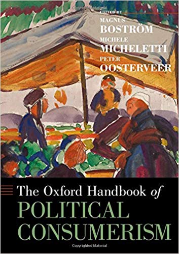 (The) Oxford handbook of political consumerism 책표지