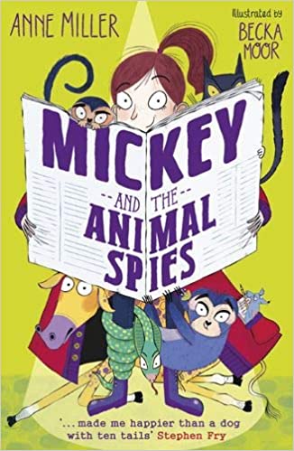 Mickey and the animal spies 책표지