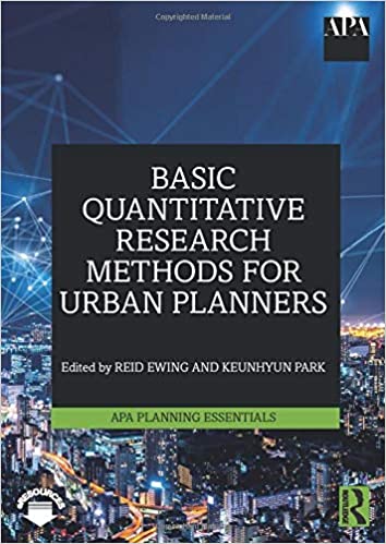 Basic quantitative research methods for urban planners 책표지