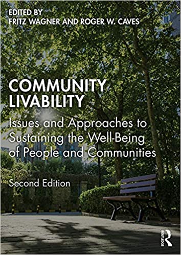 Community livability : issues and approaches to sustaining the well-being of people and communities 책표지