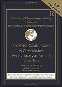 Regional comparisons in comparative policy analysis studies. vol.3