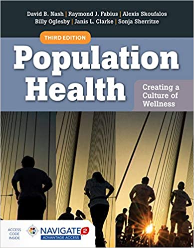 Population health : creating a culture of wellness 책표지