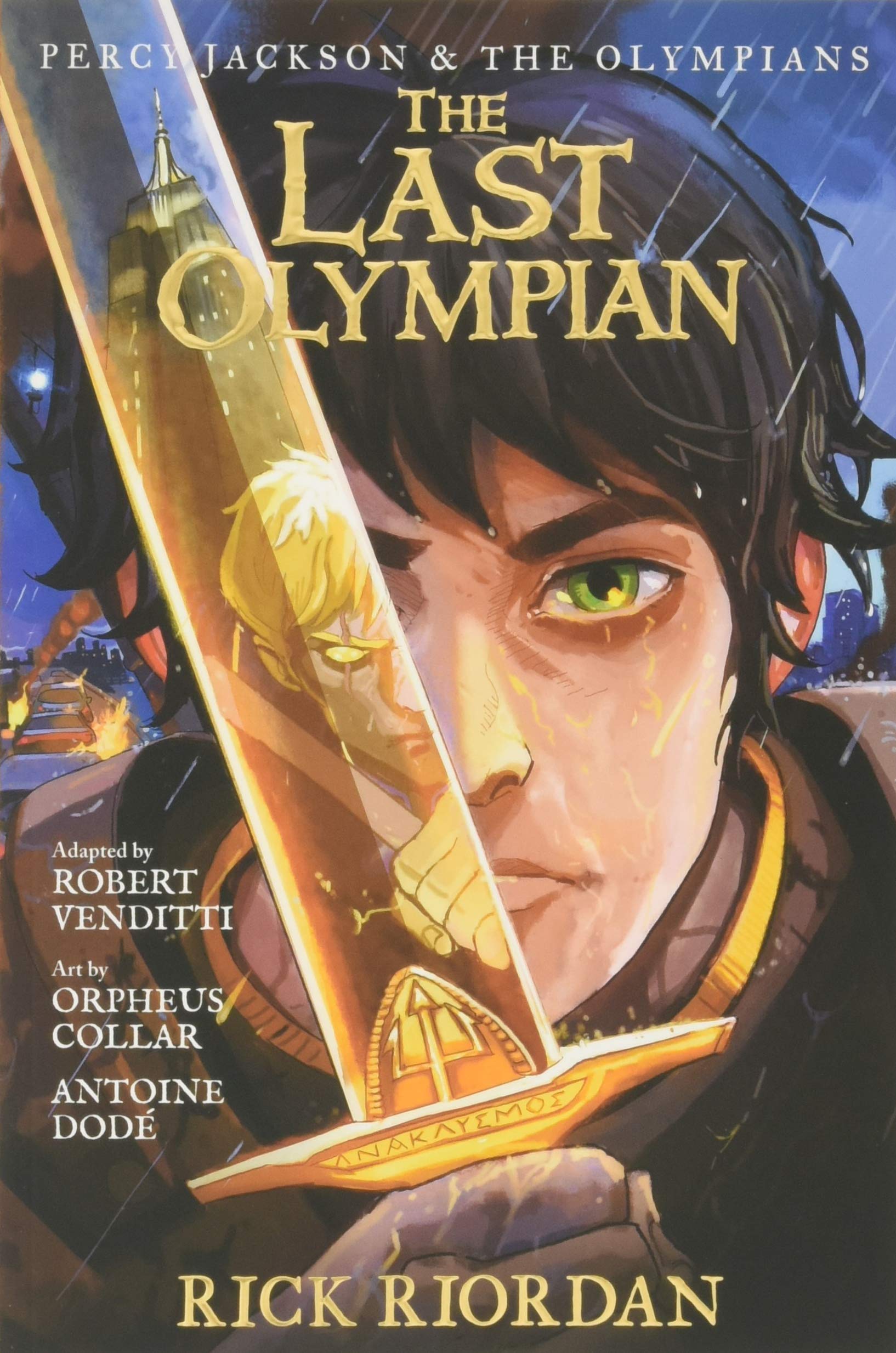 (The) last Olympian : the graphic novel 책표지