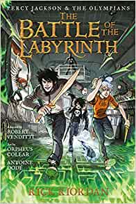 (The) battle of the Labyrinth : the graphic novel 책표지