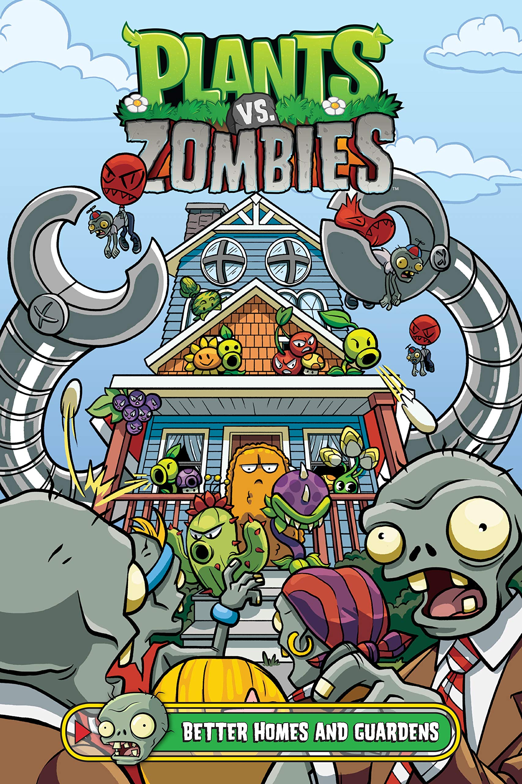 Plants vs. zombies. Better homes and guardens 책표지