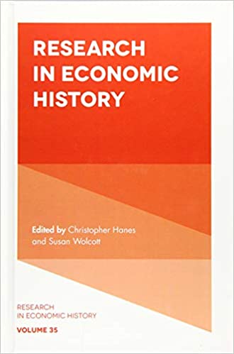 Research in economic history 책표지