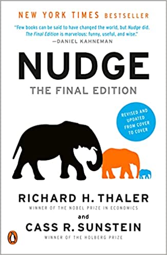 Nudge : improving decisions about money, health, and the environment 책표지