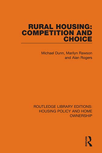 Rural housing : competition and choice 책표지