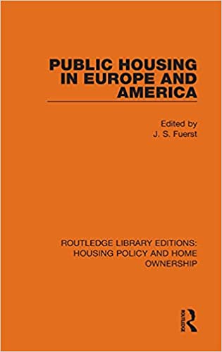 Public housing in Europe and America 책표지