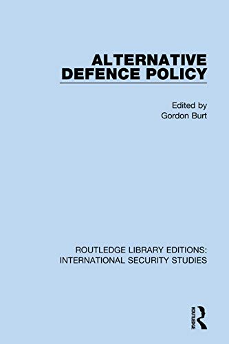 Alternative defence policy 책표지