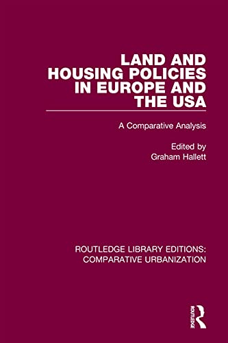 Land and housing policies in Europe and the USA : a comparative analysis 책표지