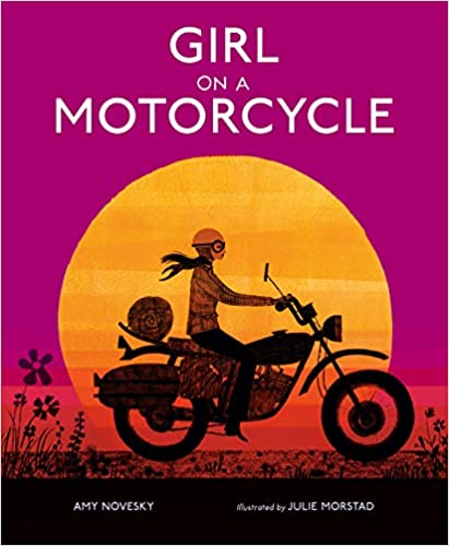 Girl on a motorcycle 책표지