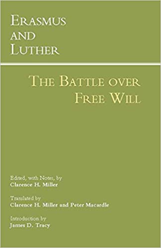Erasmus and Luther : the battle over free will 책표지