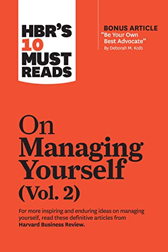 HBR's 10 must reads. (Vol. 2), On managing yourself. 책표지