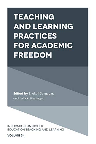 Teaching and learning practices for academic freedom 책표지