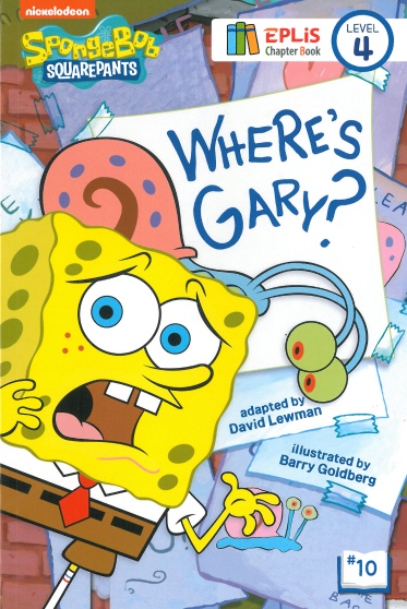 SpongeBob SquarePants: Where's Gary?, 10 책표지