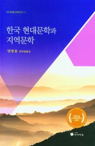 한국 현대문학과 지역문학 : 양왕용 문학평론집 책표지