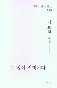 숨 멎어 전쟁이다 : 김보현 시집 책표지