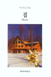 집 = Home : 박시정 소설집 책표지