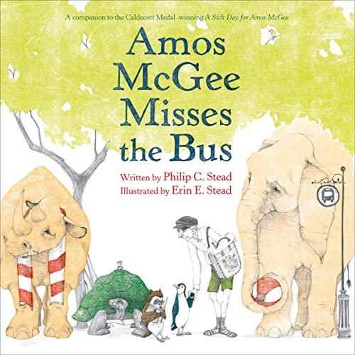 Amos McGee misses the bus 책표지