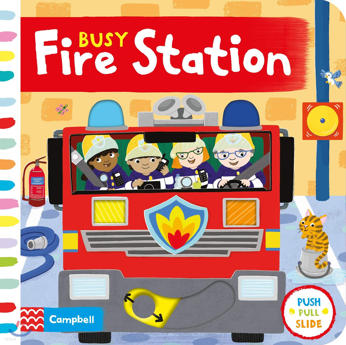 Busy fire station 책표지