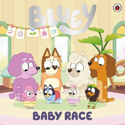 Bluey. Baby race