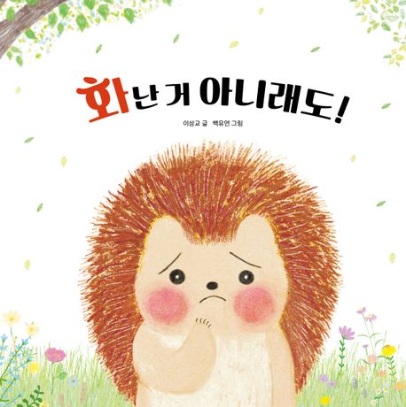 화난 거 아니래도!  책 표지