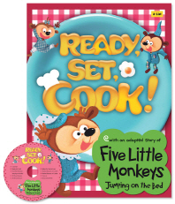 Five little monkeys jumping on the bed : with an adapted story of