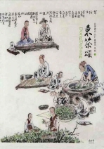 東茶頌 = Dongdasong : 그림으로 다시보는 韓國 茶 文化史 책표지